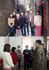 潔特生物前往永和新莊社區(qū)探望困難群眾